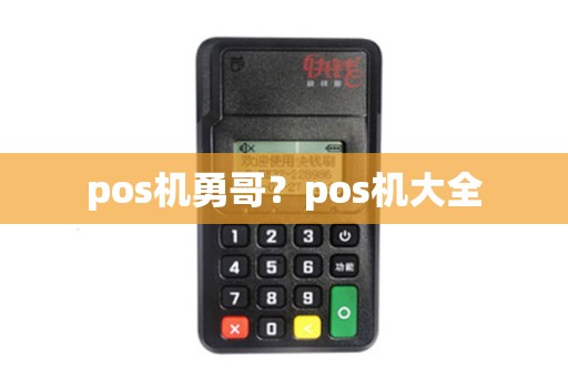 pos机勇哥？pos机大全