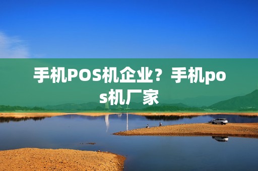 手机POS机企业？手机pos机厂家