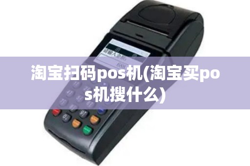 淘宝扫码pos机(淘宝买pos机搜什么)