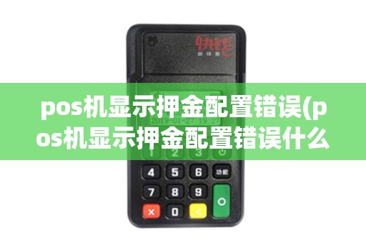 pos机显示押金配置错误(pos机显示押金配置错误什么意思)