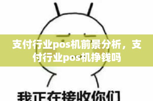 支付行业pos机前景分析，支付行业pos机挣钱吗