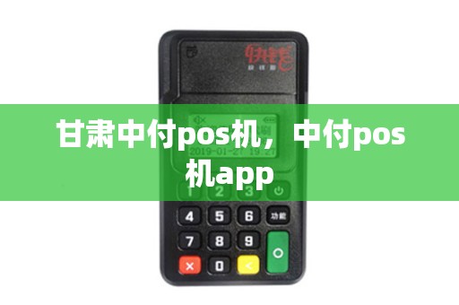 甘肃中付pos机，中付pos机app