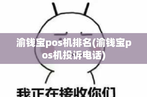 渝钱宝pos机排名(渝钱宝pos机投诉电话)