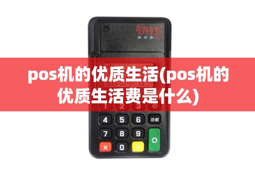 pos机的优质生活(pos机的优质生活费是什么)