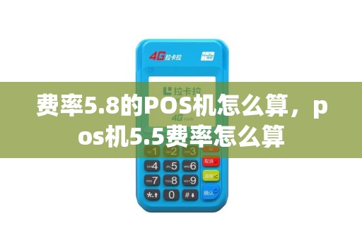 费率5.8的POS机怎么算，pos机5.5费率怎么算