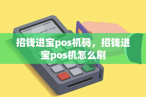 招钱进宝pos机码，招钱进宝pos机怎么刷