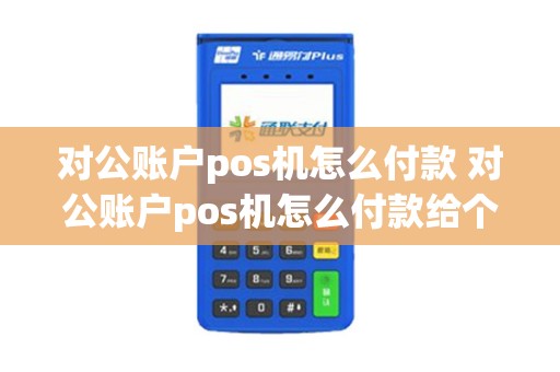 对公账户pos机怎么付款 对公账户pos机怎么付款给个人