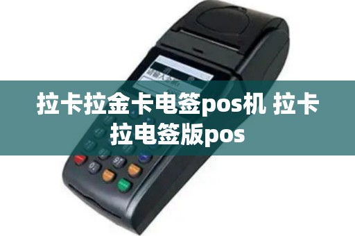 拉卡拉金卡电签pos机 拉卡拉电签版pos