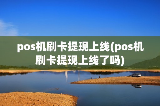 pos机刷卡提现上线(pos机刷卡提现上线了吗)