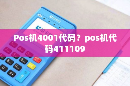 Pos机4001代码？pos机代码411109