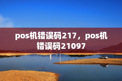 pos机错误码217，pos机错误码21097
