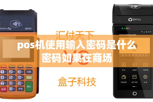 pos机使用输入密码是什么密码如果在商场