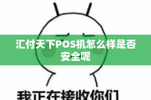 汇付天下POS机怎么样是否安全呢