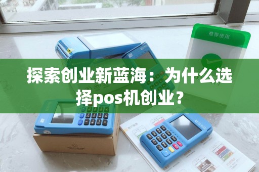 探索创业新蓝海：为什么选择pos机创业？