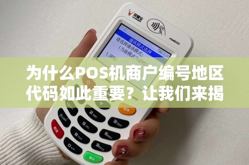 为什么POS机商户编号地区代码如此重要？让我们来揭开谜团！