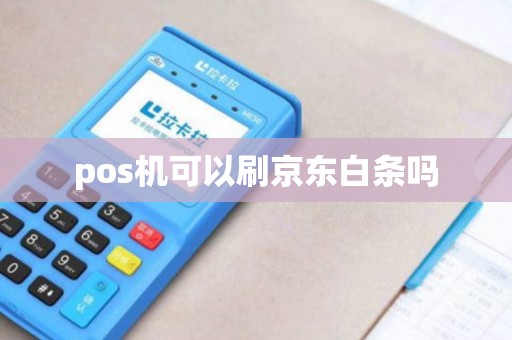 pos机可以刷京东白条吗