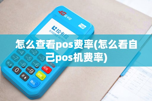 怎么查看pos费率(怎么看自己pos机费率)