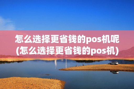 怎么选择更省钱的pos机呢(怎么选择更省钱的pos机)