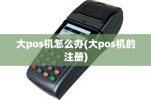 大pos机怎么办(大pos机的注册)