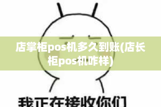 店掌柜pos机多久到账(店长柜pos机咋样)