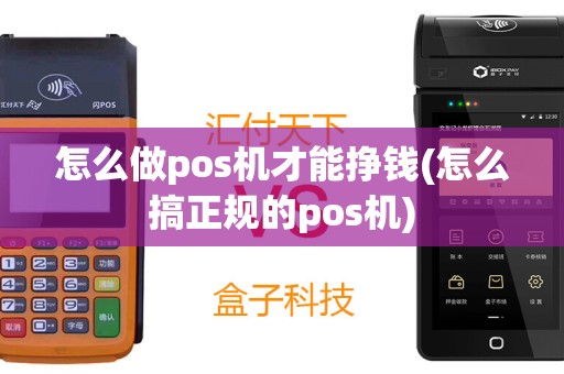 怎么做pos机才能挣钱(怎么搞正规的pos机)
