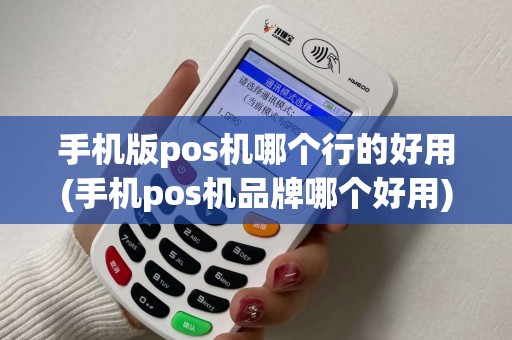 手机版pos机哪个行的好用(手机pos机品牌哪个好用)