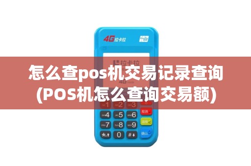 怎么查pos机交易记录查询(POS机怎么查询交易额)
