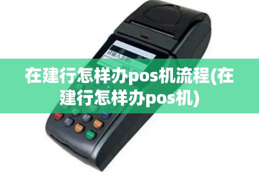 在建行怎样办pos机流程(在建行怎样办pos机)