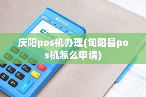 庆阳pos机办理(旬阳县pos机怎么申请)