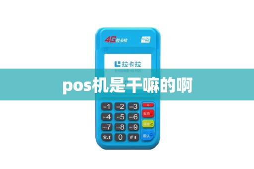pos机是干嘛的啊