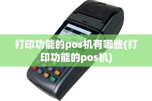 打印功能的pos机有哪些(打印功能的pos机)