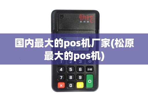 国内最大的pos机厂家(松原最大的pos机)
