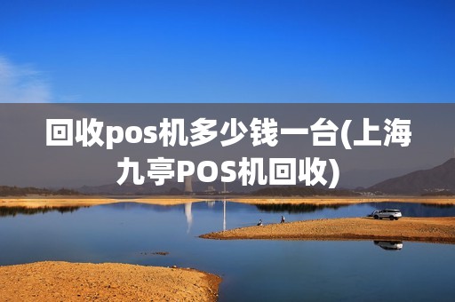 回收pos机多少钱一台(上海九亭POS机回收)