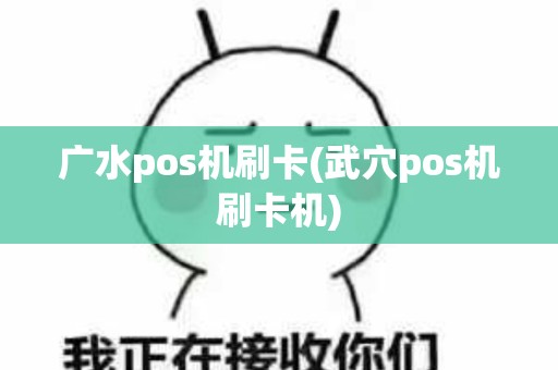 广水pos机刷卡(武穴pos机刷卡机)