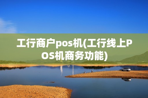 工行商户pos机(工行线上POS机商务功能)