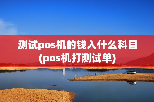 测试pos机的钱入什么科目(pos机打测试单)