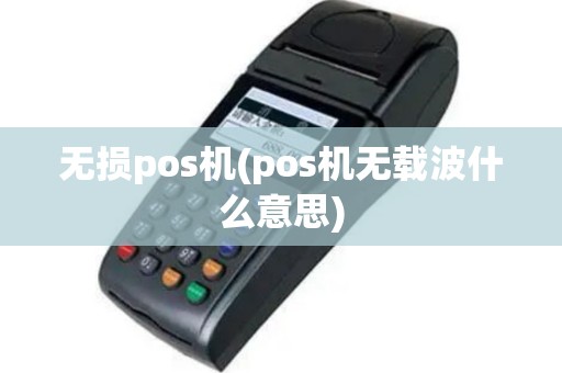 无损pos机(pos机无载波什么意思)