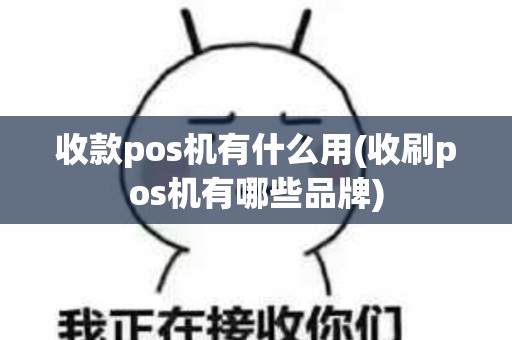 收款pos机有什么用(收刷pos机有哪些品牌)