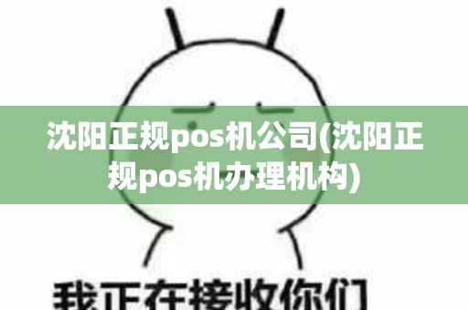沈阳正规pos机公司(沈阳正规pos机办理机构)