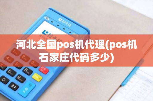 河北全国pos机代理(pos机石家庄代码多少)