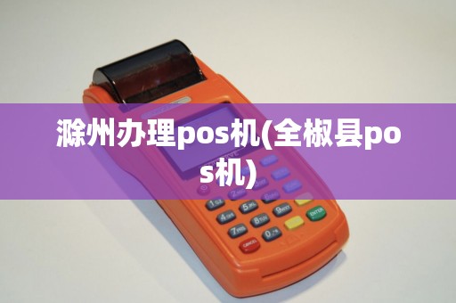 滁州办理pos机(全椒县pos机)