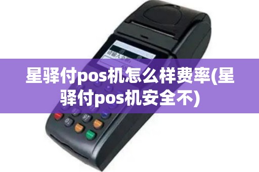 星驿付pos机怎么样费率(星驿付pos机安全不)