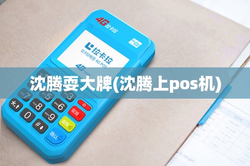 沈腾耍大牌(沈腾上pos机)