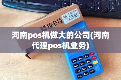 河南pos机做大的公司(河南代理pos机业务)