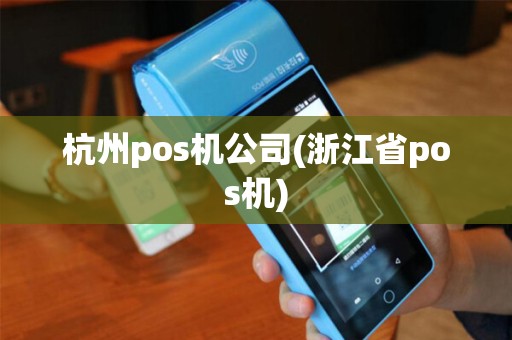 杭州pos机公司(浙江省pos机)