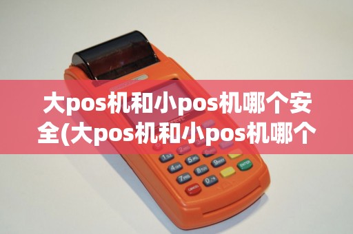 大pos机和小pos机哪个安全(大pos机和小pos机哪个靠谱)