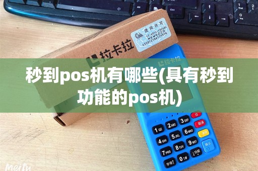 秒到pos机有哪些(具有秒到功能的pos机)