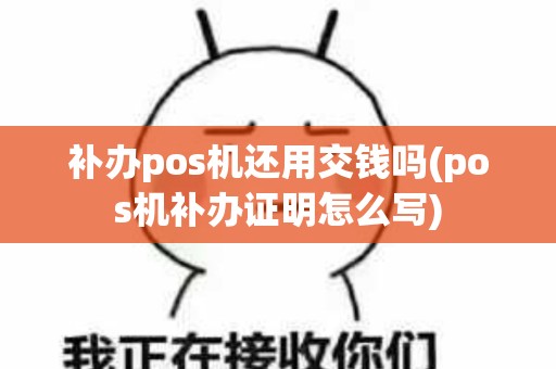 补办pos机还用交钱吗(pos机补办证明怎么写)