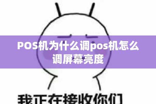 POS机为什么调pos机怎么调屏幕亮度