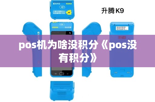 pos机为啥没积分《pos没有积分》